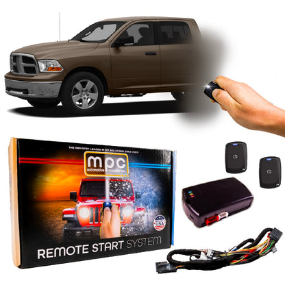 Remote Start Kits For 2009-2010 Dodge RAM 1500 - Key-to-Start - Gas