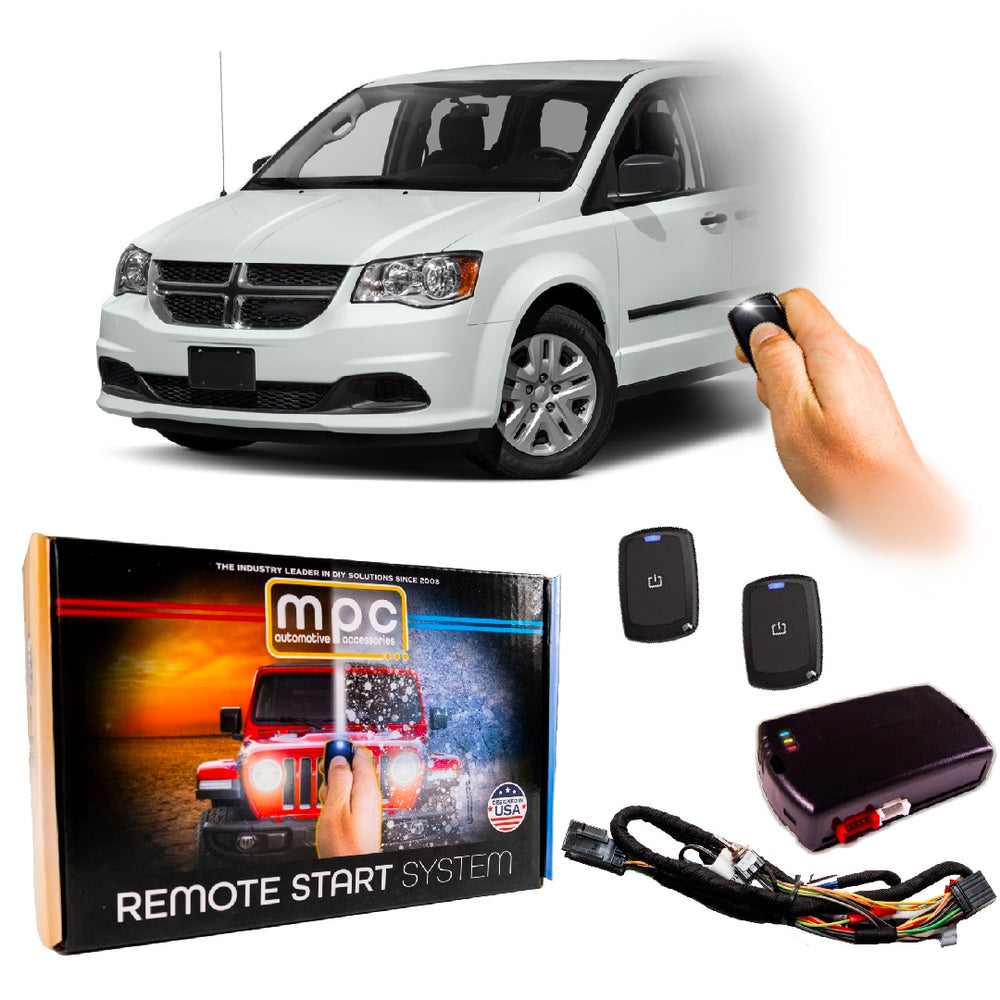 Remote Start Kits For 2011-2020 Dodge Grand Caravan-Key-to-Start - Gas - MyPushcart