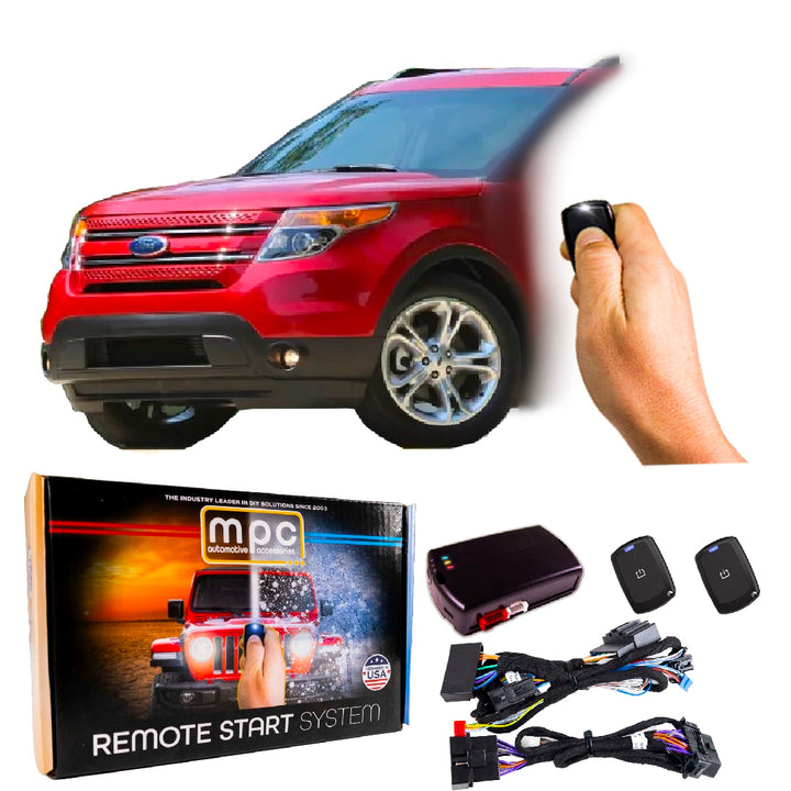 Remote Start Kits For 2011-2015 Ford Explorer - Key-to-Start - Gas