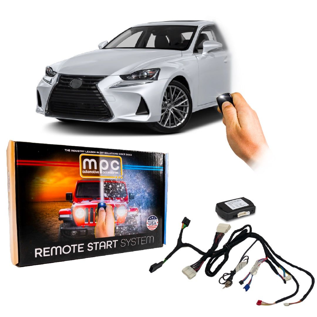 Remote Start Kits For 2016-2017 Lexus IS200t - Push-to-Start - Gas