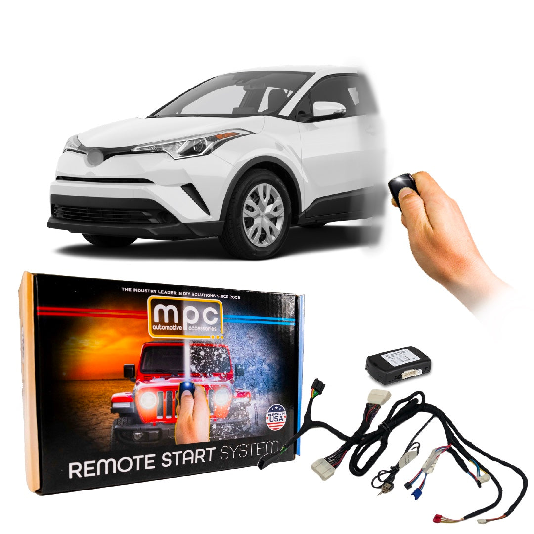 2018-2019 Toyota C-HR Remote Start Kit - Plug & Play - Push-to-Start