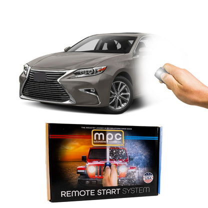 2013-2018 Lexus ES300h Remote Start Kit - Plug & Play - Push-to-Start
