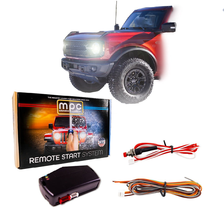 Factory Remote Activated Start Kit For Ford 2021-2022 Ford Bronco Push-To-Start - MyPushcart