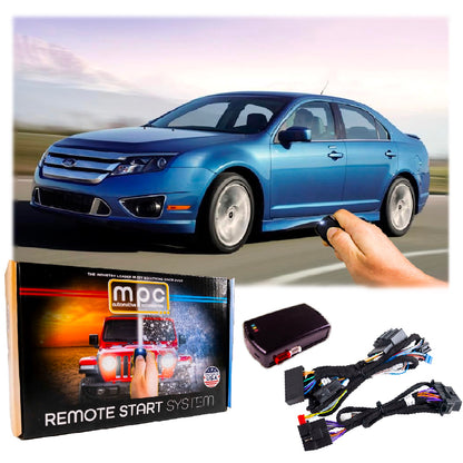 2010-2012 Ford Fusion Remote Start Kit | Plug & Play | No Honk | No Wire Splicing!