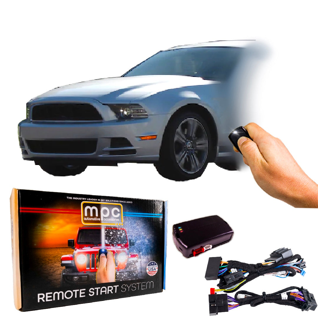 2010-2014 Ford Mustang Remote Start Kit | Plug & Play | Factory Fob Activated | Firmware Preloaded | Includes T-Harness