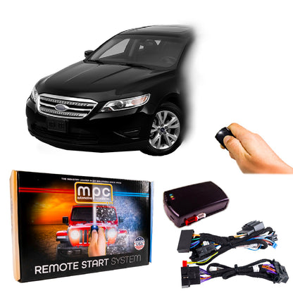 2008-2012 Ford Taurus Remote Start Kit | Plug & Play | Factory Fob Activated | Firmware Preloaded | Includes T-Harness