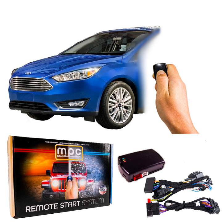 Plug & Play Factory Remote Activated Remote Start Kit For 2016-2018 Ford Focus