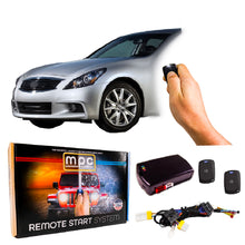 2008-2013 Infiniti G37 Remote Start Kit - Semi Plug & Play - Push-to-Start