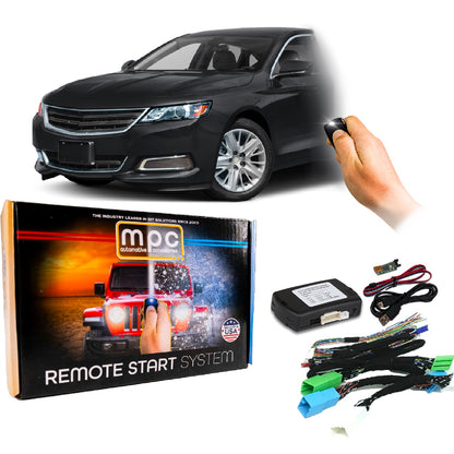 2014-2020 Chevrolet Impala Remote Start Kit | Semi Plug & Play | Push-to-Start | Uses Factory Fob | Includes Software Loader