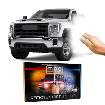2020-2023 GMC Sierra 3500 Remote Start Kit | Semi Plug & Play | Push-to-Start | Uses Factory Fob | Includes Software Loader