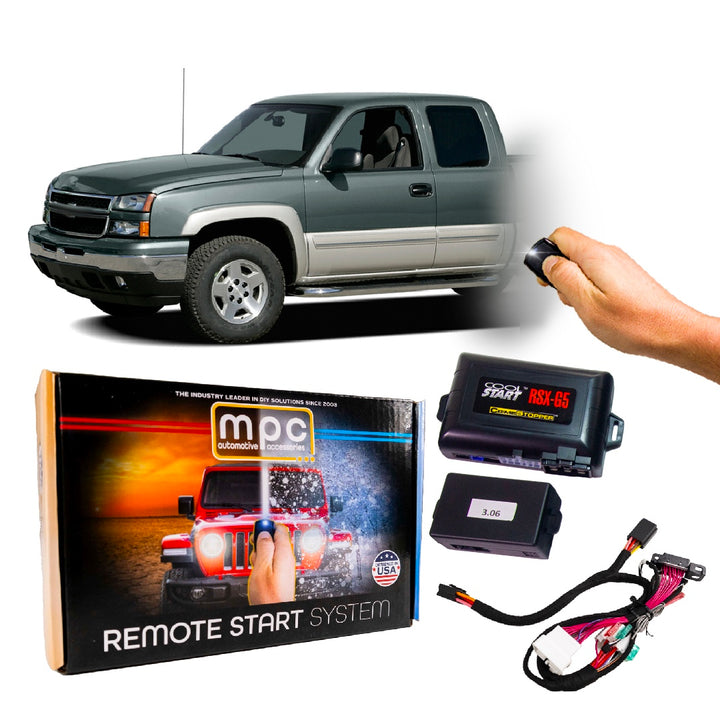 Remote Start Kits For 2003-2007 Chevrolet Silverado 1500 - Key-to-Start - Gas