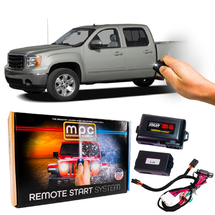 Remote Start Kits For 2003-2007 GMC Sierra-Key-to-Start - Gas - MyPushcart