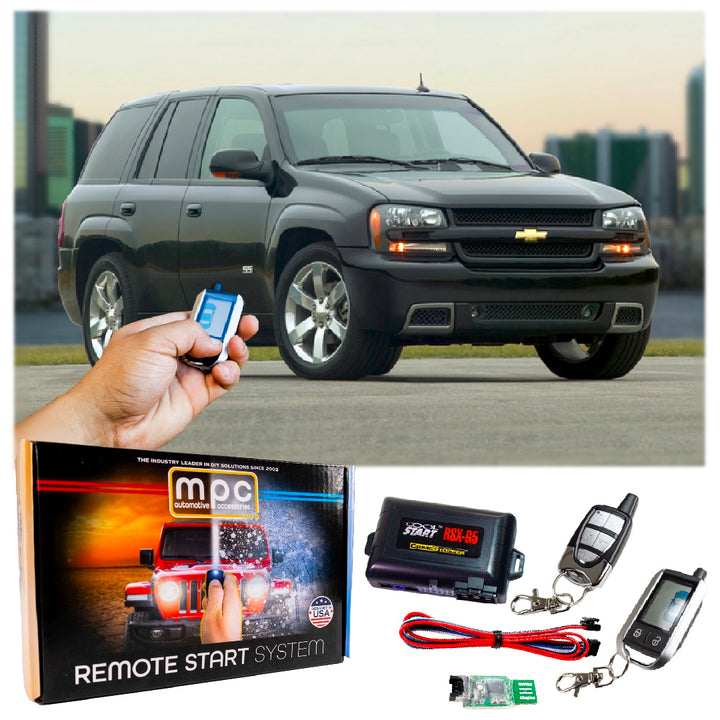 Remote Start Kits For 2002-2008 Chevrolet Trailblazer - Key-to-Start - Gas