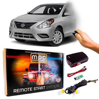 Remote Start Kits For 2014-2019 Nissan Versa Note-Push-to-Start - Gas - MyPushcart