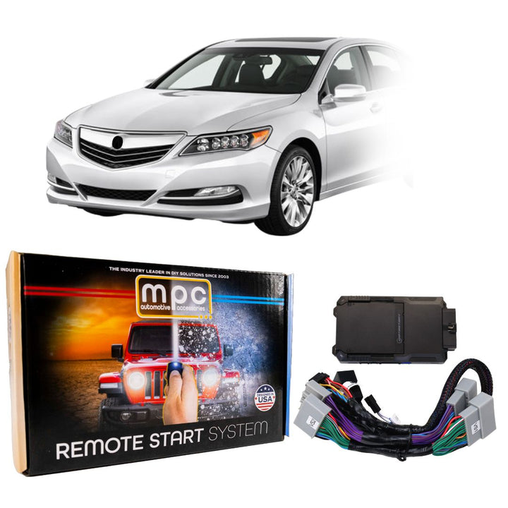 Remote Start Kits For 2014-2015 Acura RLX - Push-to-Start - Gas