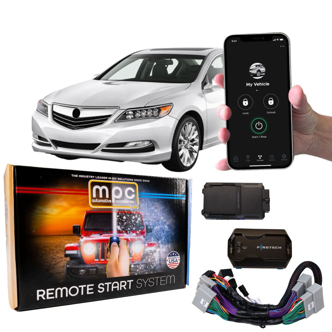 Remote Start Kits For 2014-2015 Acura RLX - Push-to-Start - Gas