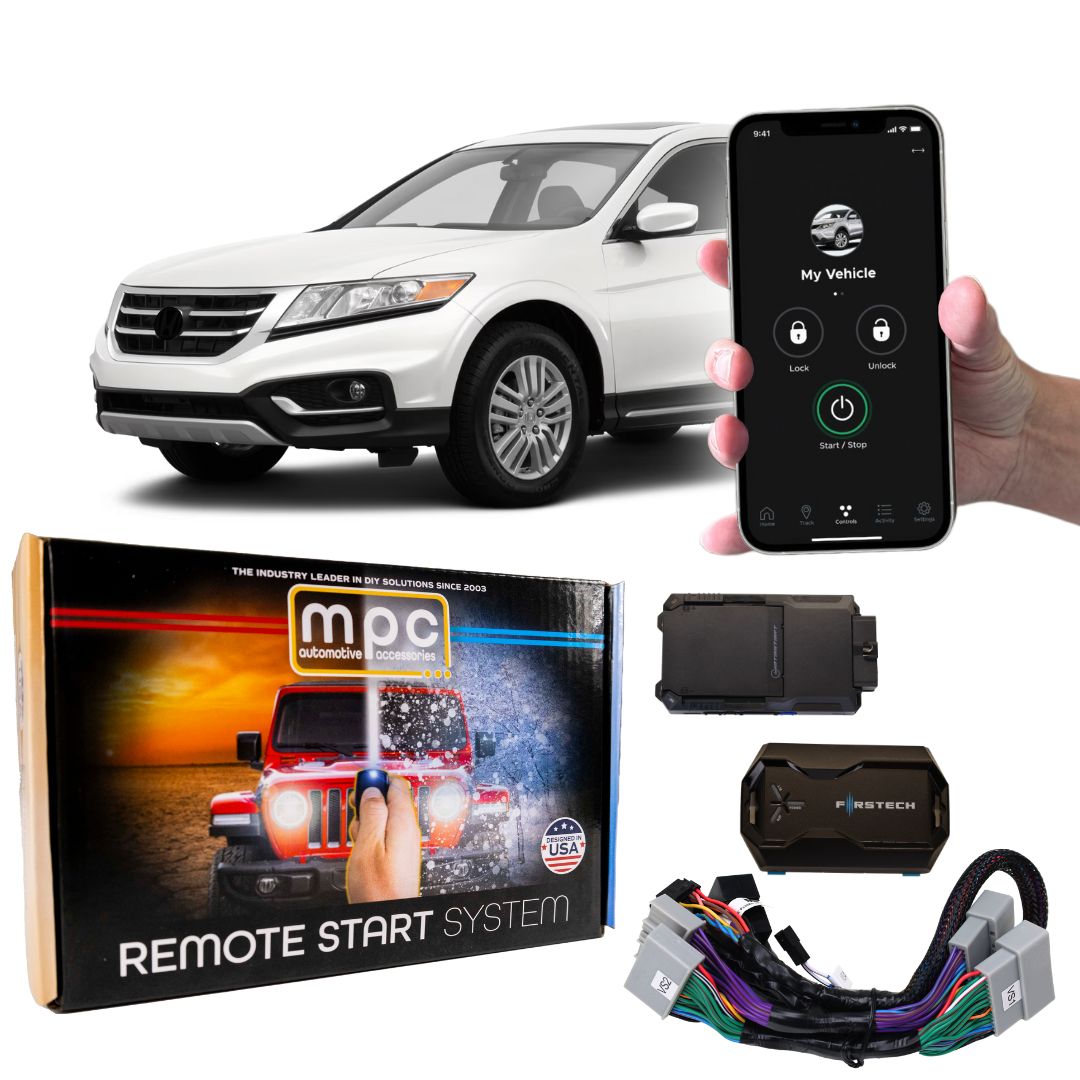 Smartphone or OEM Remote Activated Remote Start For 2013-2015 Honda Crosstour