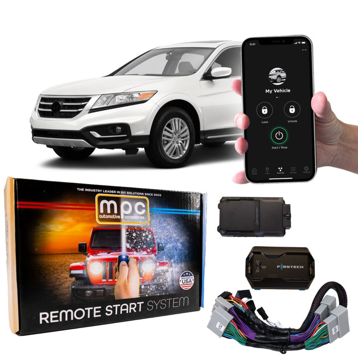 Smartphone or OEM Remote Activated Remote Start For 2013-2015 Honda Crosstour