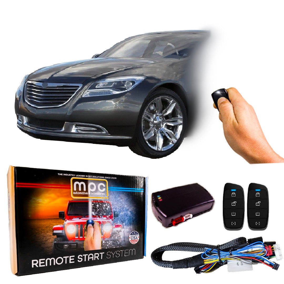 2011-2014 Chrysler 200 Remote Start Kit - Semi Plug & Play - Key-to-Start