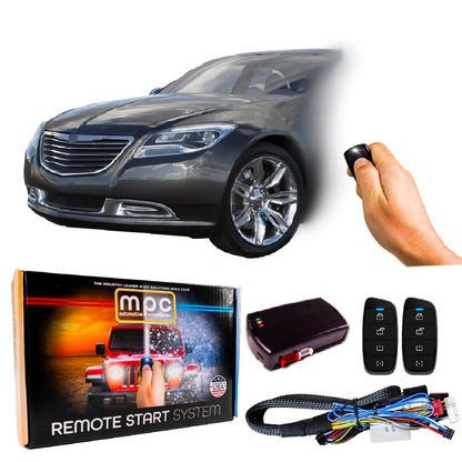2011-2014 Chrysler 200 Remote Start Kit - Semi Plug & Play - Key-to-Start