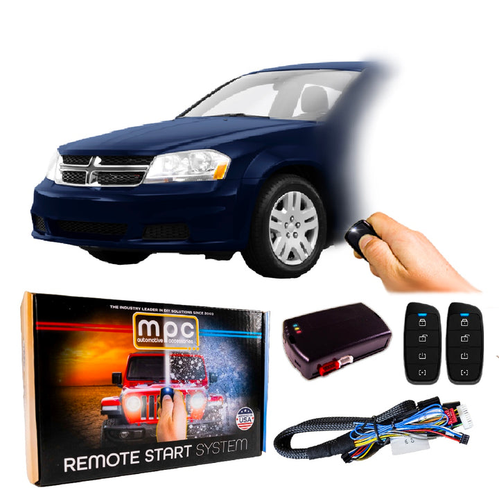 Remote Start Kits For 2008-2014 Dodge Avenger - Key-to-Start - Gas