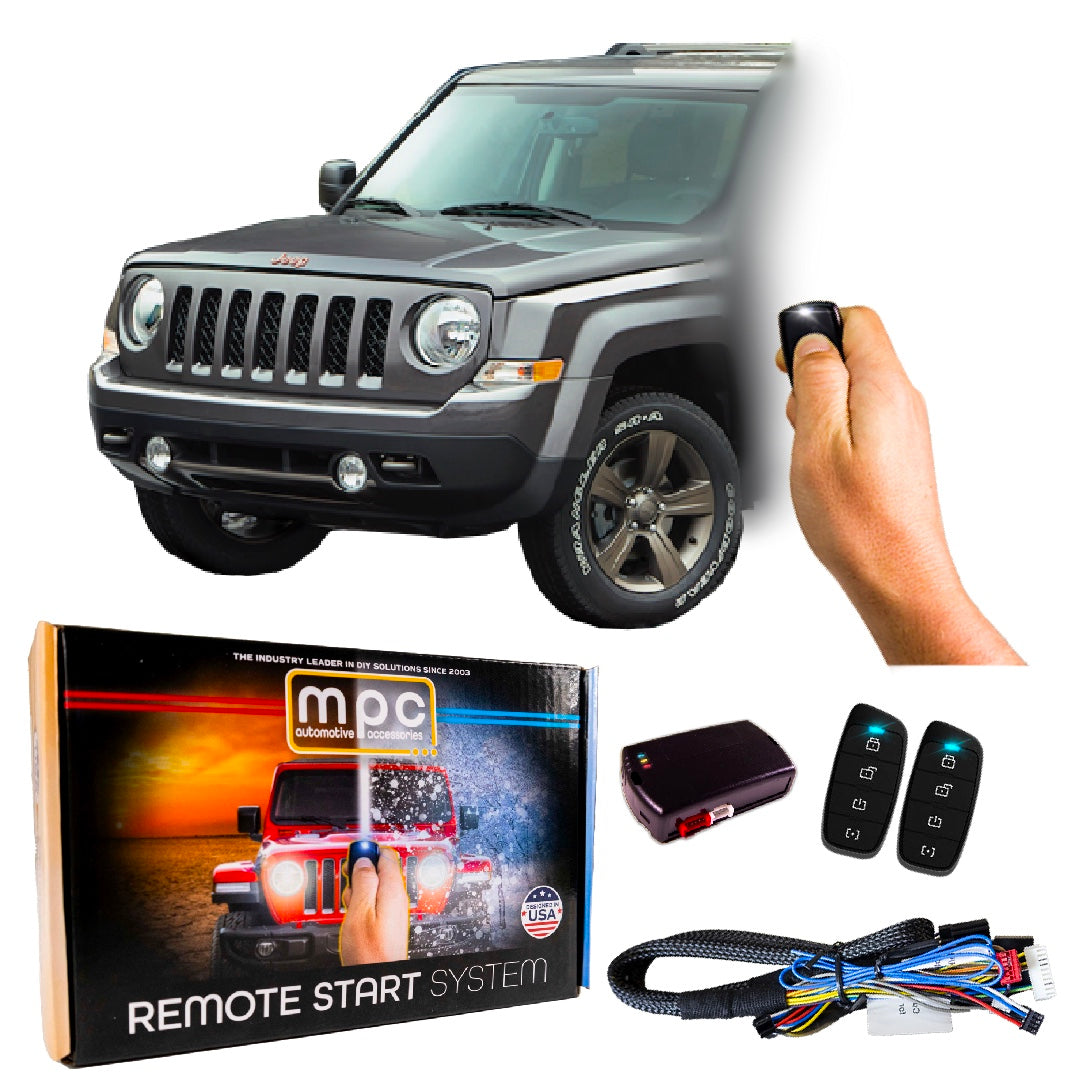 Remote Start Kits For 2007-2017 Jeep Patriot - Key-to-Start - Gas