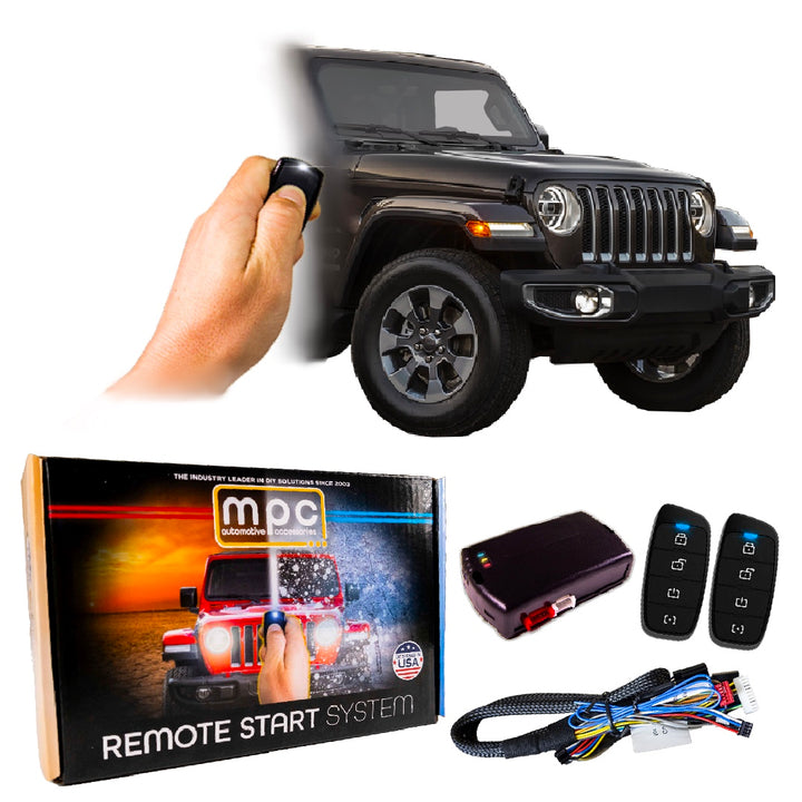 Remote Start Kits For 2007-2018 Jeep Wrangler