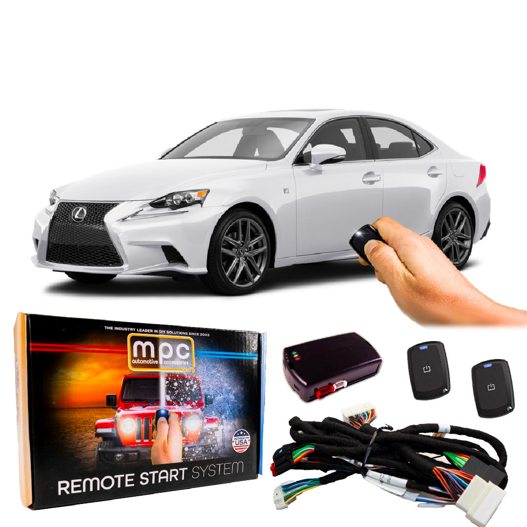 Remote Start Kits For 2014-2015 Lexus IS250 - Push-to-Start - Gas