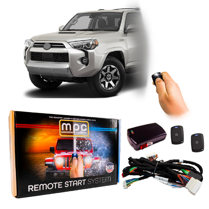 Remote Start Kit For Toyota 4Runner 2022-2024 | Plug & Play | Long Range Remotes - MyPushcart