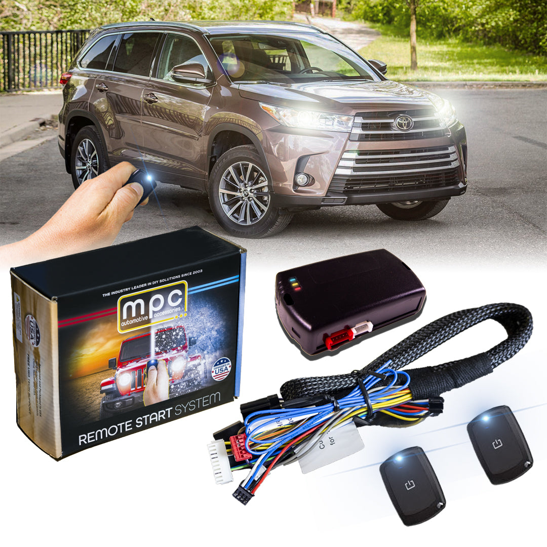 Remote Start Kits For 2014-2019 Toyota Highlander