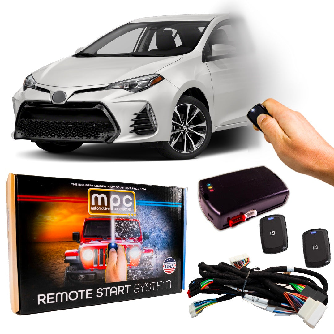 Remote Start Kits For 2014-2019 Toyota Corolla - Push-to-Start - Gas