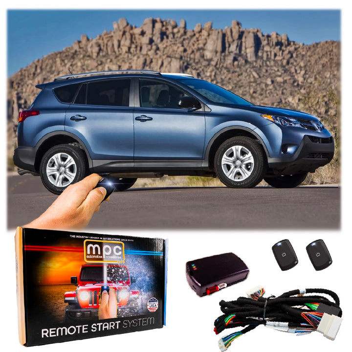 Remote Start Kits For 2013-2018 Toyota RAV4 - Push-to-Start - Gas