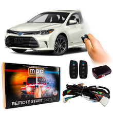 Remote Starter For Toyota Avalon Hybrid 2013-2018 | 2-Way Remotes | Plug & Play