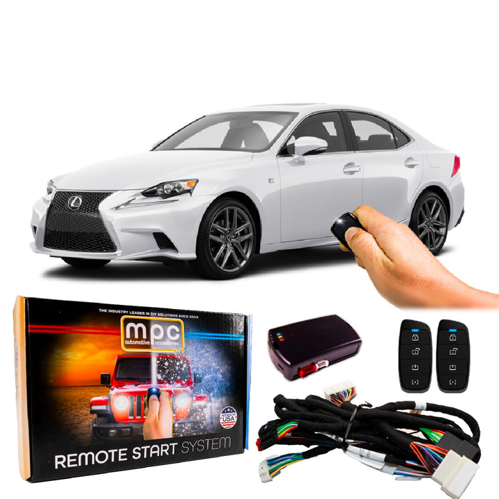 Remote Start Kits For 2014-2015 Lexus IS250 - Push-to-Start - Gas