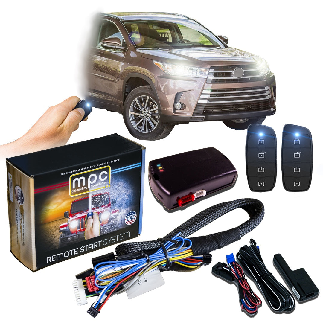 Remote Start Kits For 2014-2019 Toyota Highlander