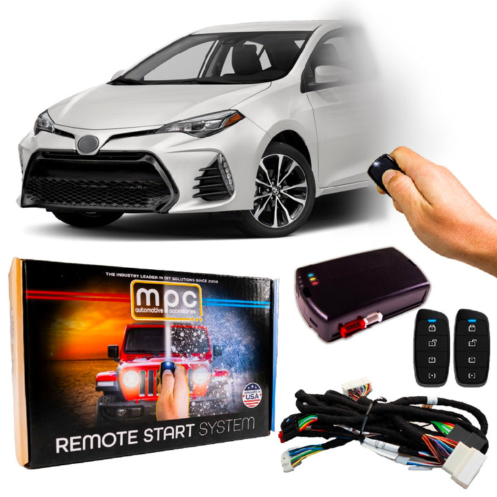 Remote Start Kits For 2014-2019 Toyota Corolla - Push-to-Start - Gas