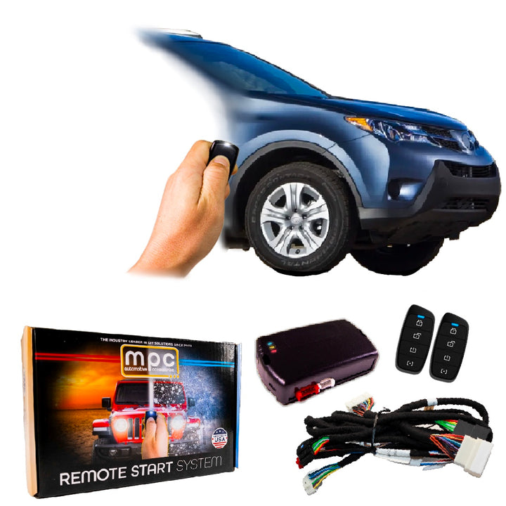 Remote Start Kits For 2013-2018 Toyota RAV4 - Push-to-Start - Gas