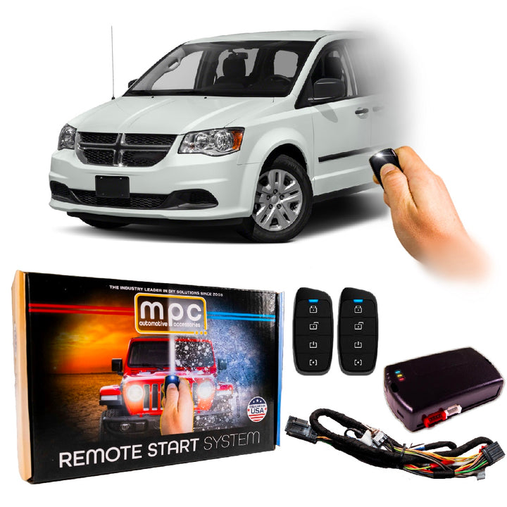 Remote Start Kits For 2011-2020 Dodge Grand Caravan - Key-to-Start - Gas