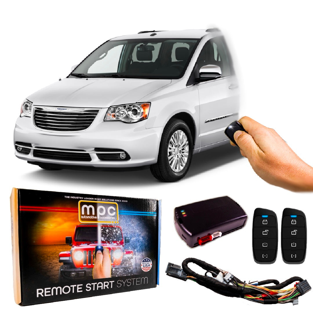 Remote Start Kits For 2008-2010 Chrysler Town & Country - Key-to-Start - Gas