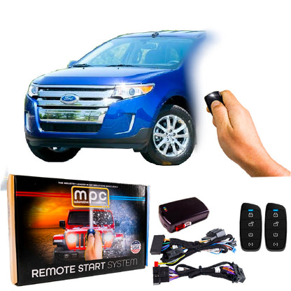 2011-2014 Ford Edge Remote Start Kit - Plug & Play - Key-to-Start