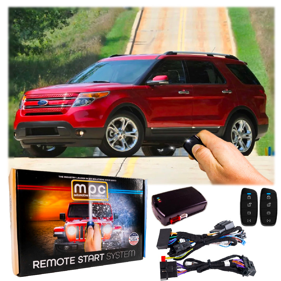 Remote Start Kits For 2011-2015 Ford Explorer - Key-to-Start - Gas