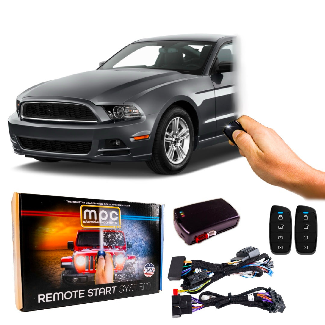 Remote Start Kits For 2010-2014 Ford Mustang - Key-to-Start - Gas