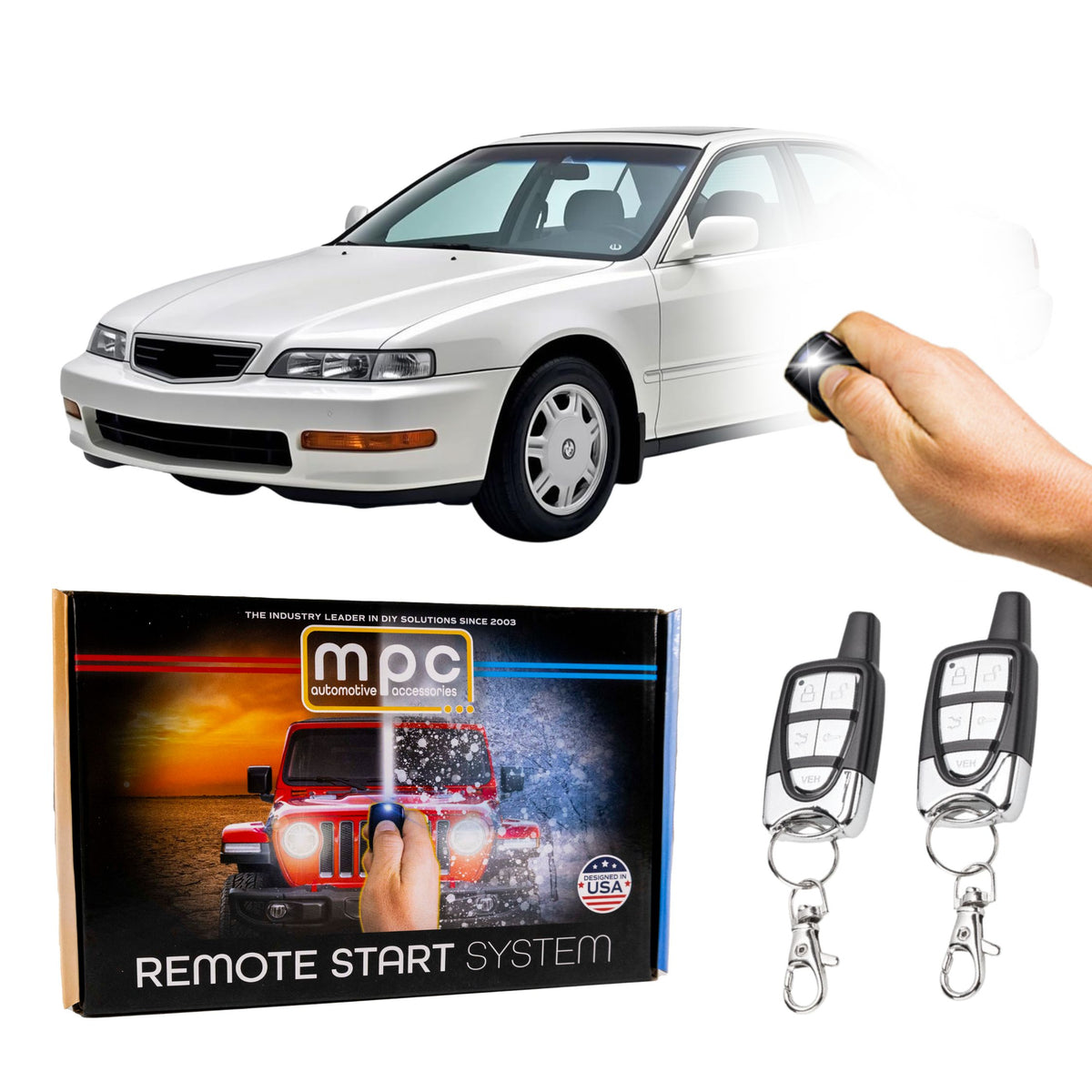 1998-1999 Acura EL Remote Start Kit - Key-to-Start