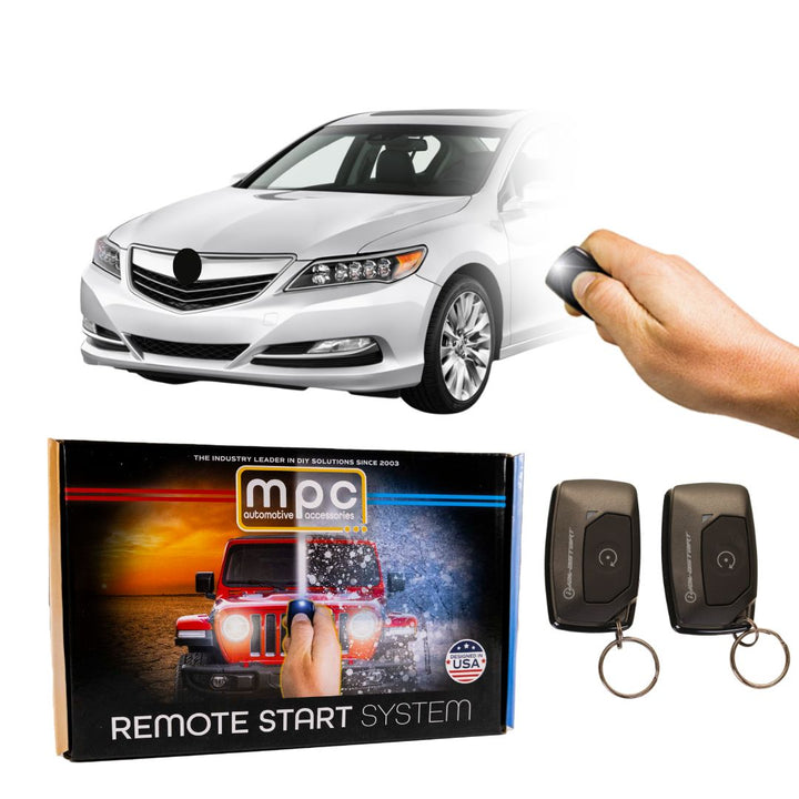 1-Button Keyless Entry Remote Start For 2016-2017 Acura RLX - T-Harness