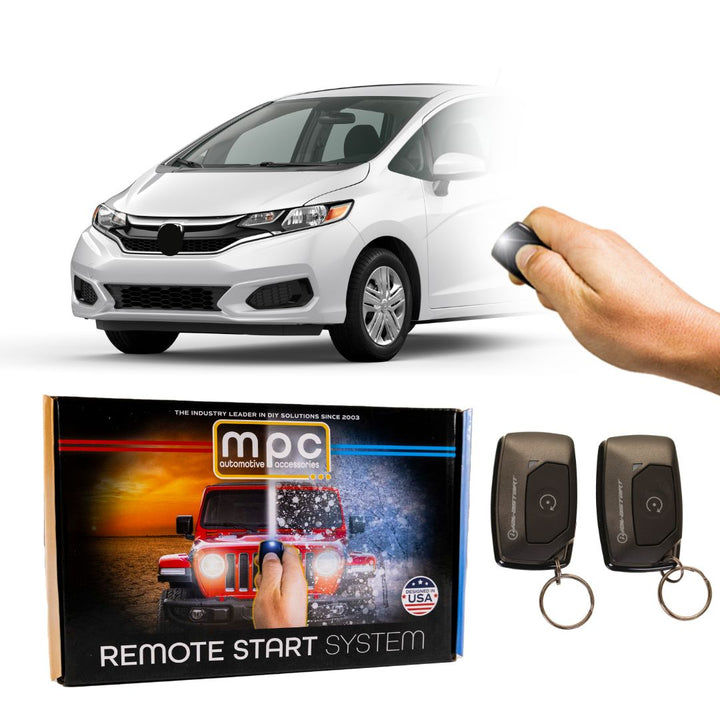 1-Button Keyless Entry Remote Start For 2015-2020 Honda Fit - Push-to-Start