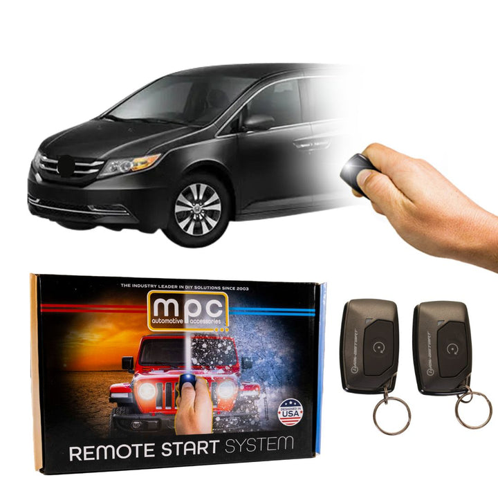1-Button Keyless Entry Remote Start For 2014-2017 Honda Odyssey - T-Harness