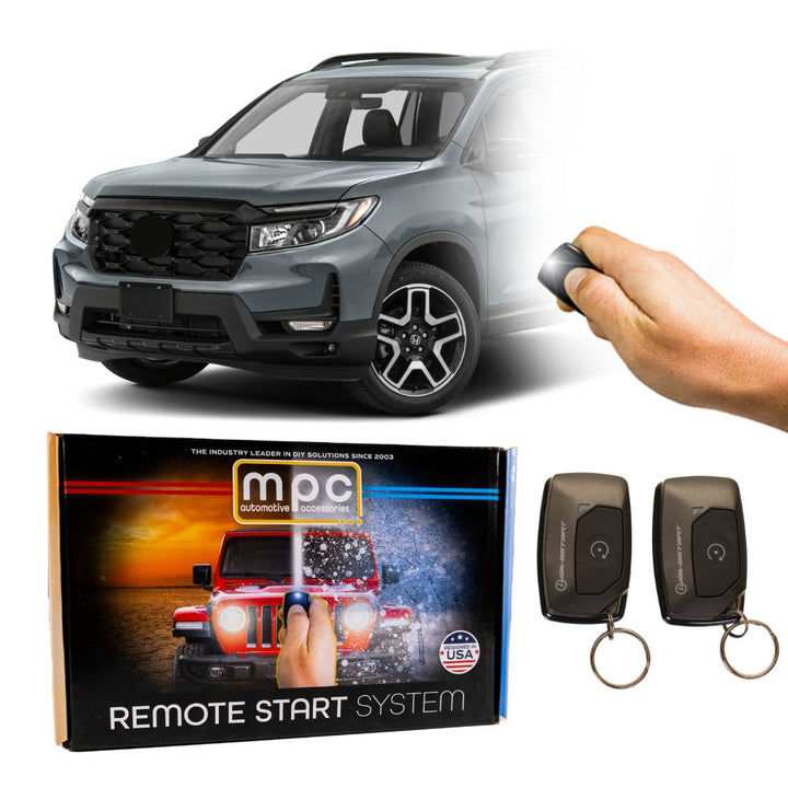 1-Button Keyless Entry Remote Start For 2019-2023 Honda Passport - T-Harness