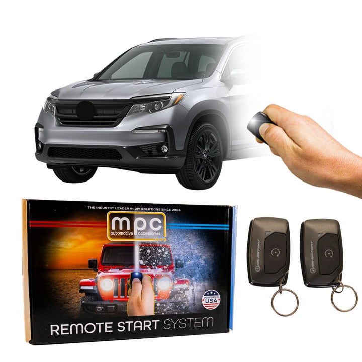 1-Button Keyless Entry Remote Start For 2016-2022 Honda Pilot - Push-to-Start