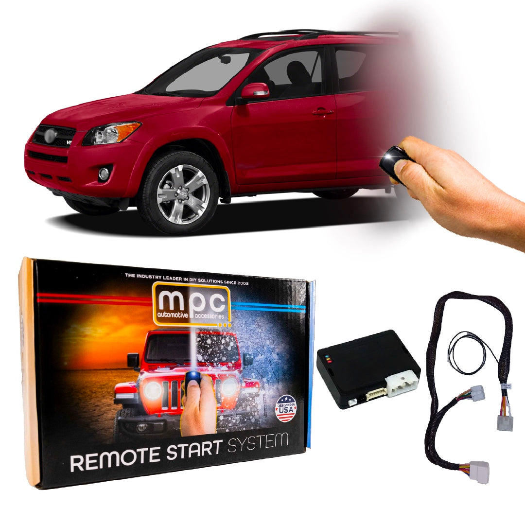 2011-2012 Toyota RAV4 Remote Start Kit - Semi Plug & Play - G-Key