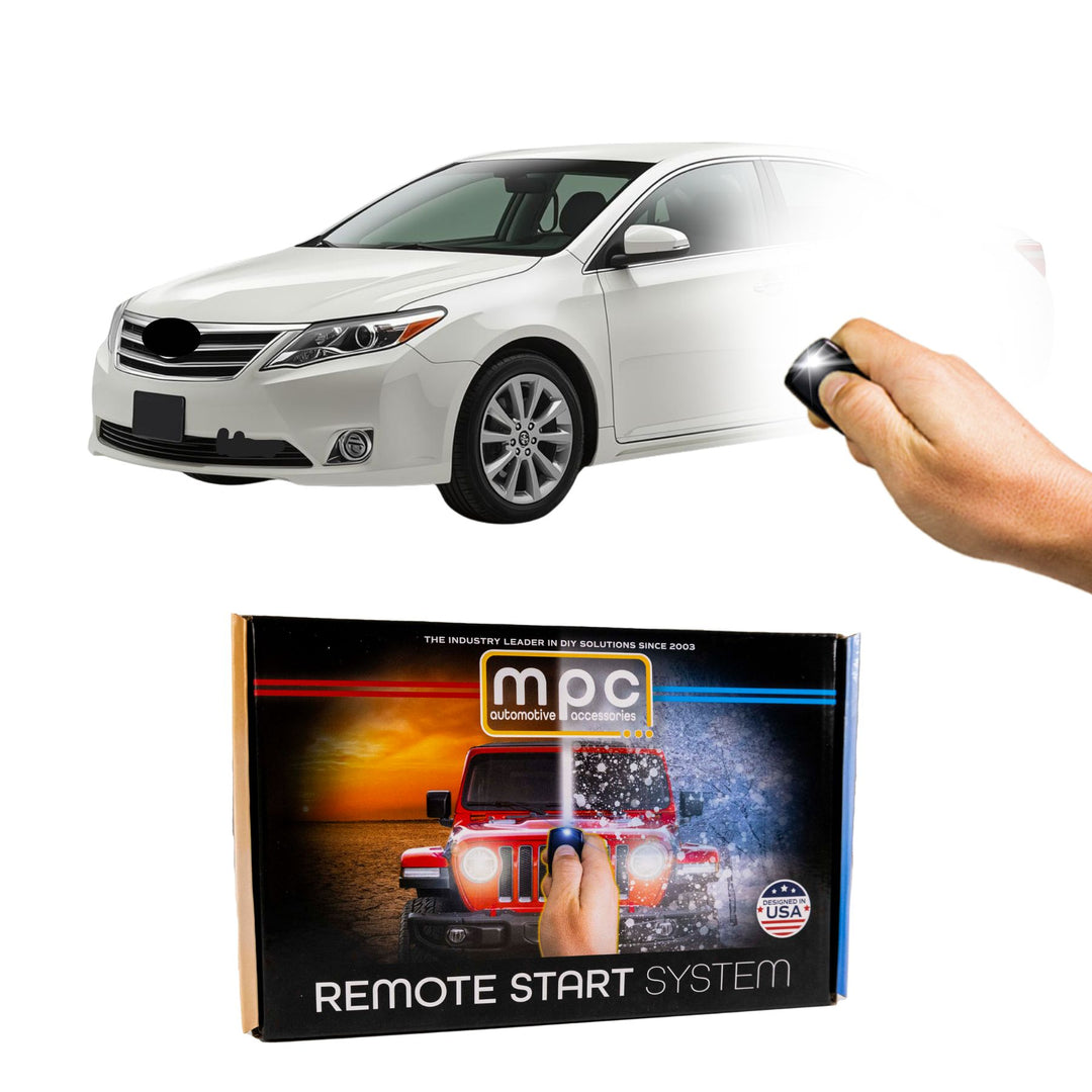 Complete 2-Way Remote Start Kit For 2011-2012 Toyota Avalon G-Key - w/T-harness